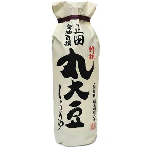 Shoda Hyakusen Marudaizu Shoyu 500ml Organic Japanese Soy Sauce "JAS" (Japanese Organic Certificate) certified