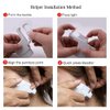 Ear Piercing Kit, 2 Pcs Disposable Self Ear Pericings Kit Built-in Ear Studs and 1Pcs Piercing Gun Aid Pierce Kit Tool