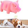 HomeSoGood Dog Chew Toy, Cute Pig Grunting Squeak Latex for Dog Puppy Toy(Pink)