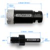 Dry Diamond Core Drill Bits 1-1/4 Inch (32mm) Tile Hole Saws for Porcelain Ceramic Tile Granite Marble Stone Brick Diamond Hole Saw with 5/8-11 Thread and 3/8inch Hex Shank Adapter