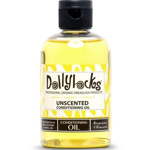 Hair Moisturizer Conditioning Oil - Hair Oil for Dry Damaged Hair & Growth - Hair Oil for Curly frizzy Hair - Organic Dreadlock Oil- Unscented 4 oz