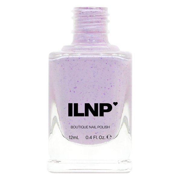 ILNP Heather - Pale Lilac Speckled Nail Polish, Chip Resistant, 7-Free, Non-Toxic, Vegan, Cruelty Free, 12ml