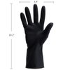 Hair Dye Gloves,Professional Hair Coloring Accessories for Hair Salon Hair Dyeing,2pcs（1 left+1 right）,black