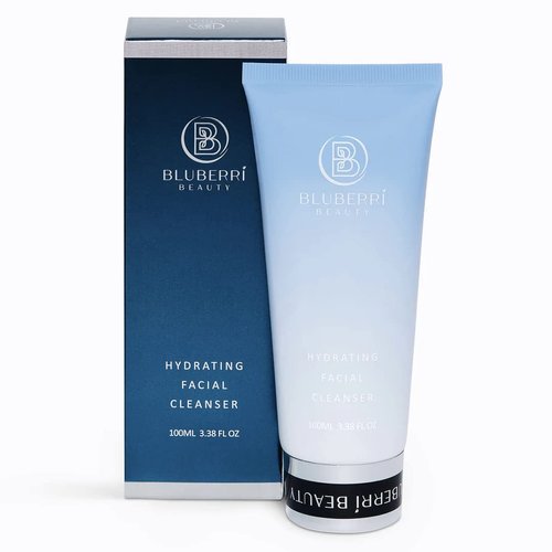 BluBerri Beauty Hydrating Facial Cleanser - Your Solution to Dehydrated Skin!