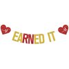 Earned It Banner, Congrats RN Graduation Party Decorations, Nursing School Graduation Decorations, Congrats 2024 Nurse Graduation Party Supplies