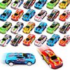 Adecortalk 28 Pcs Pull Back Cars for Kids, Mini Vehicles Toy Bulk Party Favor Racing Cars Toys for Toddlers Boys Girls Ages 3-8, Goodie Bag Stuffers Pinata Fillers