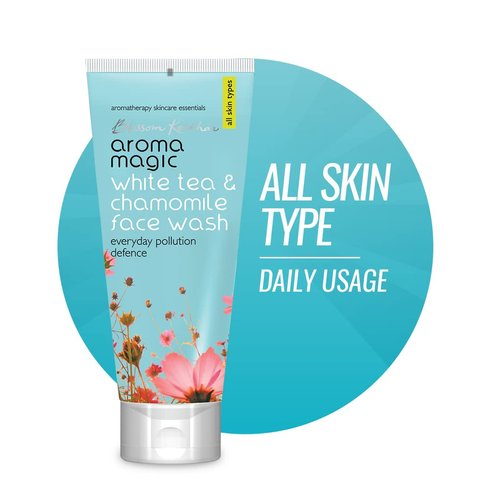 Aroma Magic White Tea &amp; Chamomile Face Wash | Free Radical Damage Protection | Reduces Signs of A...