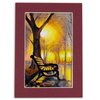 Poster Palooza 11x14 Brown Mat for 12x16 Frame - Precut Mat Board Acid-Free Maroon Crimson 11x14 Photo Matte Made to Fit a 12x16 Picture Frame, Pack of 1 Mat