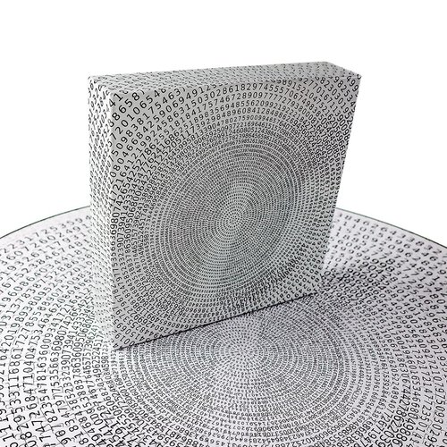 Bgraamiens Puzzle -π Day Puzzle The Mystical π Puzzle Hard Unique Round Numbers Puzzle for Adults (Spiral π)