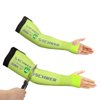 Schwer ANSI A6 Cut Resistant Arm Sleeves for Men&Women Work, Arm Protectors for Thin Skin and Bruising, 18 inch Gardening Sleeves, Arm Guards for Biting, Cutting Metal, Repairing (1 Pair, Yellow)