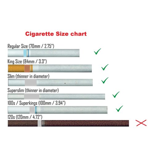 Etched Cigarette Case Victorian Style Metal Holder for Regular, King and 100's Size (Etched Silver) RFID