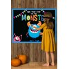 Happy Storm Halloween Party Games for Kids, Pin The Eye on The Monster, Halloween Party Activities Favors Crafts Birthday Party Games for Children Boys Girls, Monster Party Carnival Games Indoor