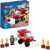 LEGO City Fire Hazard Truck 60279 Building Kit; Firefighter Toy That Makes a Cool Building Toy for Kids, New 2021 (87 Pieces)