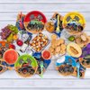 96Pcs Monster Truck Birthday Party Plates and Napkins Forks for Truck Birthday Party Decorations Truck Themed Paper Plates Tableware for Kids Boys Serves 24 Racing Car Birthday Party Supplies Favors