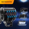 GOOACC LED Light Bar 2 PCS 4 Inch 18W LED Spot Light Pods 1260lm LED Fog Lights Off Road light Driving Lamp for truck Jeep atv