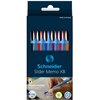 Schneider Slider Memo XB Ballpoint Pen, Asstd. Colors, Pack of 6 (150296)