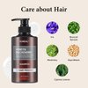 Kundal BLACKBERRY BAY Sulfate Free Moisturizing Shampoo for Dry Damaged Hair with Argan Oil, 16.9 oz(500ml), Sulfate Free Paraben Free