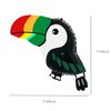 4pcs Toucan helium balloons Tropical bird toucan foil balloon for Hawaiian Luau party supplies,Toucan party decoration,babyshower/toucan theme birthday decoration