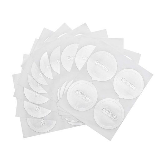 Geesta Reusable Aluminum Foil Seals Lid Compatible with Nespresso Vertuoline Capsule-120 Pcs (120 PCS)