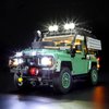 BRIKSMAX Led Lighting Kit for LEGO-10317 Land Rover Classic Defender 90 - Compatible with Lego Icons Building Blocks Model- Not Include Lego Set