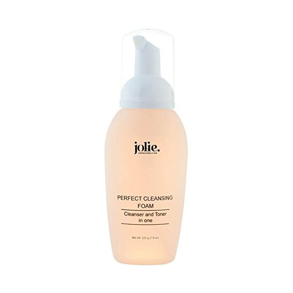 Jolie Daily Essentials 2 in 1 Perfect Facial Cleansing Foam + Toner 7.8 oz