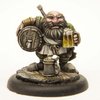 Stonehaven Dwarf Brewmaster Miniature Figure (for 28mm Scale Table Top War Games) - Made in USA