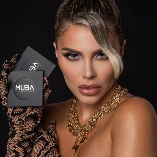 MUBA COSMETICS Laura & Lucely Duo Eyeshadow Palettes Makeup Set - Highly Pigmented Eye Makeup With Shimmer & Matte Nude Colors - 8-Color Eye Shadow Palette Makeup