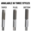 Drill America DWT54582 3/8"-16 UNC High Speed Steel Taper Tap, (Pack of 1)