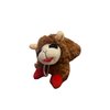 Brown Lamb Chop 6" Small | Brown Lamb Chop Dog Toy | Lamb Chop Squeaker Toy | 6" | Brown | Officially Licensed
