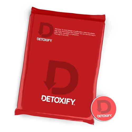 Detoxify – Ready Clean Herbal Cleanse – Grape– 16 oz – Formulated Herbal Detox Drink – Milk Thistle Seed Extract & Burdock Root Extract – Plus Sticker