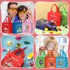Sanwuta 24 Pcs Science Party Favor Bags Goodie Gift Treat Bag with Handles for Kids Students Party Supplies(Colorful Style)