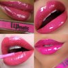 LipMatic Flushing Fuchsia LipShine- Moisturizing Vitamin E Lip Makeup for Women, Beeswax and Natural Organic Ingredients, Long-Lasting Lip Gloss, High-Definition Shine Finish, Cruelty & Paraben Free