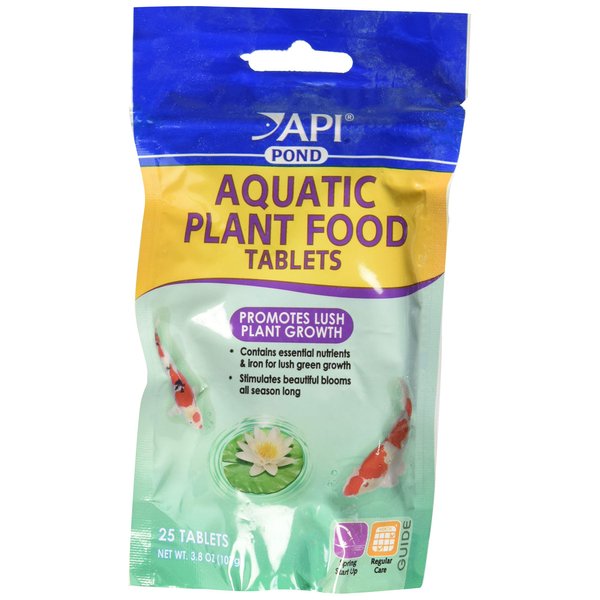 API (3 Pack) Pond Care Aquatic Plant Food, 25 Tablets Each