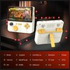 Handheld Game Console 5 Inch Screen, Retro Gaming Console with 64G Built-in 15000+ Classic Games, 1280x720 Pixels, Game Searchable, 5000mAh Battery, Portable Pocket Arcade with Desktop Stand (White)