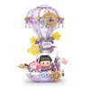 MEIEST Hot Air Balloon Building Blocks Set,Fantasy Dream Journey Collection Construction Building Bricks Toy,Home Decoration (Music)