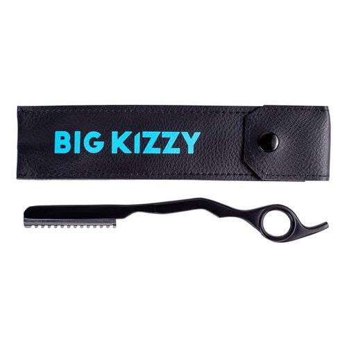 Big Kizzy Hairdressing Razor for human hair extensions - sharp steel for thinning, cutting, layer...