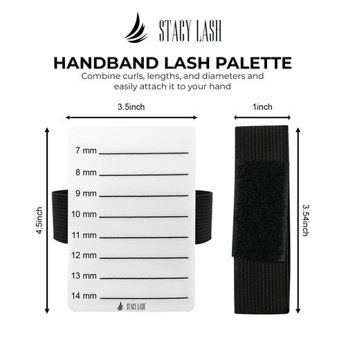 Lash Tile/Acrylic Tray for Eyelash Extensions/Hand Pallet Holder/Extension Supplies by Stacy Lash