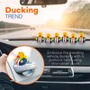 4E's Novelty 12 Donald Trump Rubber Ducks Bulk, 12 Pack, Small 2.3 Inch, Funny Trump Rubber Duckies for Jeep Ducking, Trump 2024 Gifts, Bath Tub Toys, Christmas White Elephant Gift for Adults