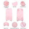 SAWMONG Dog Recovery Suit, Recovery Suit for Dogs After Surgery, Dog Spay Surgical Suit for Female Dogs, Dog Onesie Body Suit for Surgery Male Substitute Dog E-Collar Cone, Pink, Medium