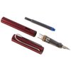 Lamy AL-star Fountain Pen - Elegant Design Cool Pens, Best Pens For Smooth Writing, Light Aluminum - Purple Medium Point Pen