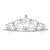 SAMKY Rhinestone Crystal Birthday Tiara Crown 15/16/18/21/30/40/50/60/70/80th - 40th T1168