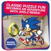 Jixelz Remix Sonic The Hedgehog Craft Kit - Sonic and Ring - No Heat or Glue Required - STEM Building Toys - Pixel Art for Bedroom or College Dorm Room Decor - 700+ Pieces - Ages 8 Years and Up