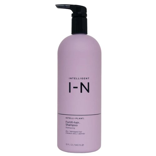 Intelligent Nutrients Fortifi-hair Shampoo, Plant-Based Shampoo for Dry, Damaged Hair, Rejuvenates, Rebuilds, 32 Oz