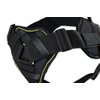 Dean & Tyler D&T FUN-CH TPYDIT YT-S Fun Dog Harness with Padded Chest Piece, Therapy Dog In Training, Small, Fits Girth 56cm to 69cm, Black with Yellow Trim