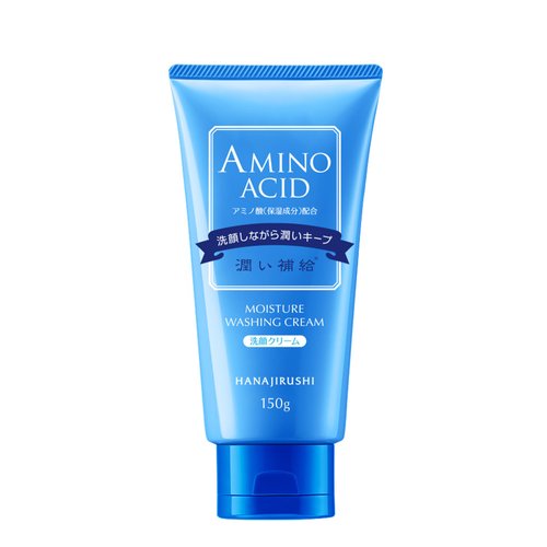 HANAJIRUSHI Amino Acid Facial Cleanser | Moisturizing Face Wash | Makeup Remover | Deep Pore Cleansing (5.3 oz)
