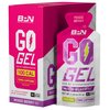 BARE PERFORMANCE NUTRITION, BPN Go Gel Endurance Gel Caffeinated, Vegan + Gluten Free Running Gel with 24g of Carbohydrates & 100 Calories per Gel Pack, 10 Single-Serving Gel Packs, Mixed Berry