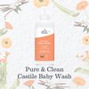 Earth Mama Sweet Orange Baby Wash Liquid Foaming Hand Soap Refill, Organic All Purpose Body Wash for Sensitive Skin, Castile Soap with Coconut Oil, Shea Butter, Calendula, & Aloe, 34 fl oz