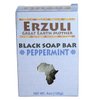 ERZULI BLACK SOAP BAR-PEPPERMINT