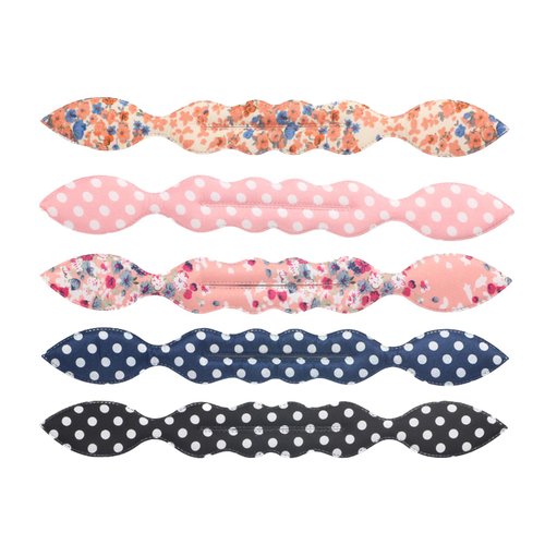 5 Pcs Sponge Shaper, Frenc Twisted Bun Maker Donut Hair Braiding Hair Styling Accessories And Hair Styling Rabbits Ear Sponge Curler For Women Girls Hair Styling Accessories