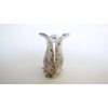 Generic Wavy shaped gray abalone sea shell effect hair claw clamp clip fine thin hair